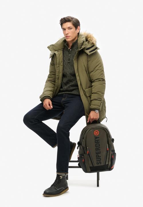 Actual product image Superdry 's embroidered backpack tarp