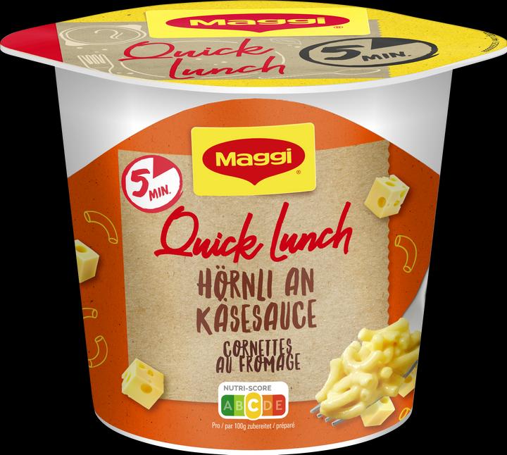 Produktbild Maggi Quick Lunch Hörnli Käsesauce (80 g)