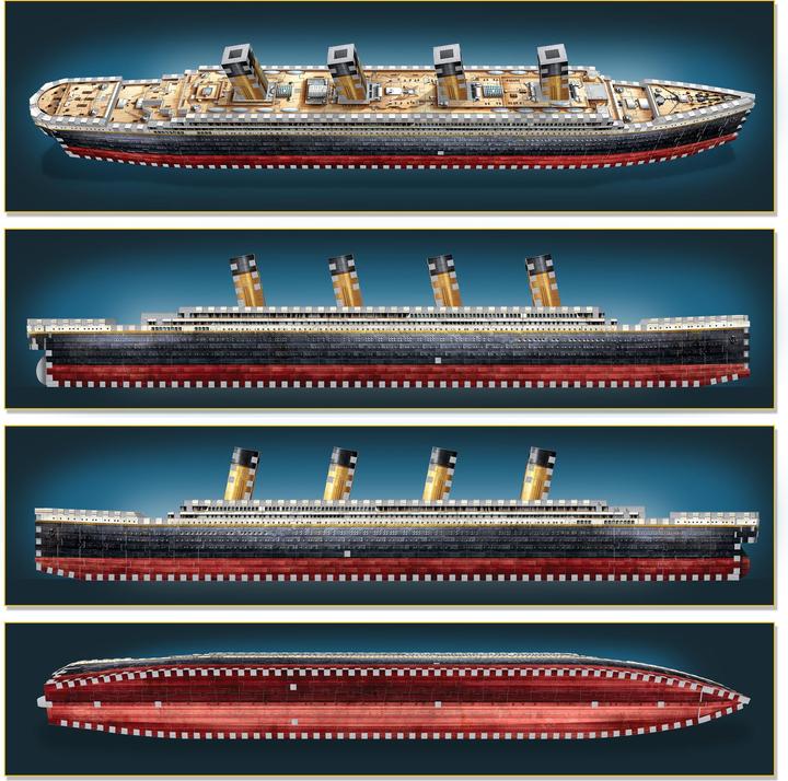 Produktbild Wrebbit 3D Titanic (440 Teile)