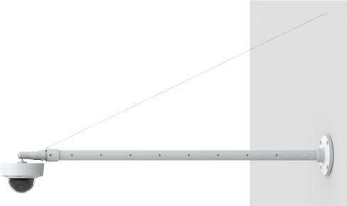 Actual product image Axis Telescopic bracket T91B53 (Mounting kit)