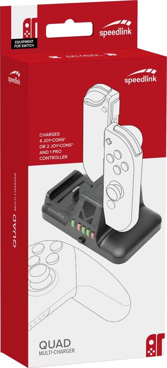 Actual product image Speedlink Quad Multi-Charger (Switch)