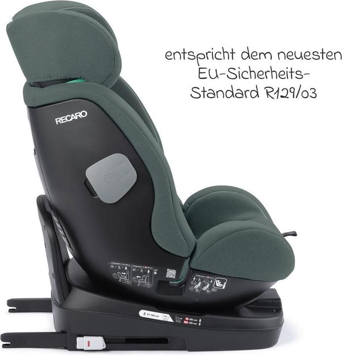 Produktbild RECARO Salia 125 Kid Reboard Kindersitz (61-125 cm) (Reboarder, ECE R129/i-Size Norm)