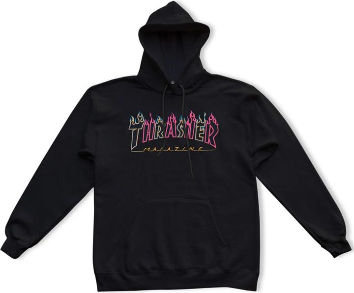 Produktbild Thrasher Double Flame Neon Logo Hood (XL)