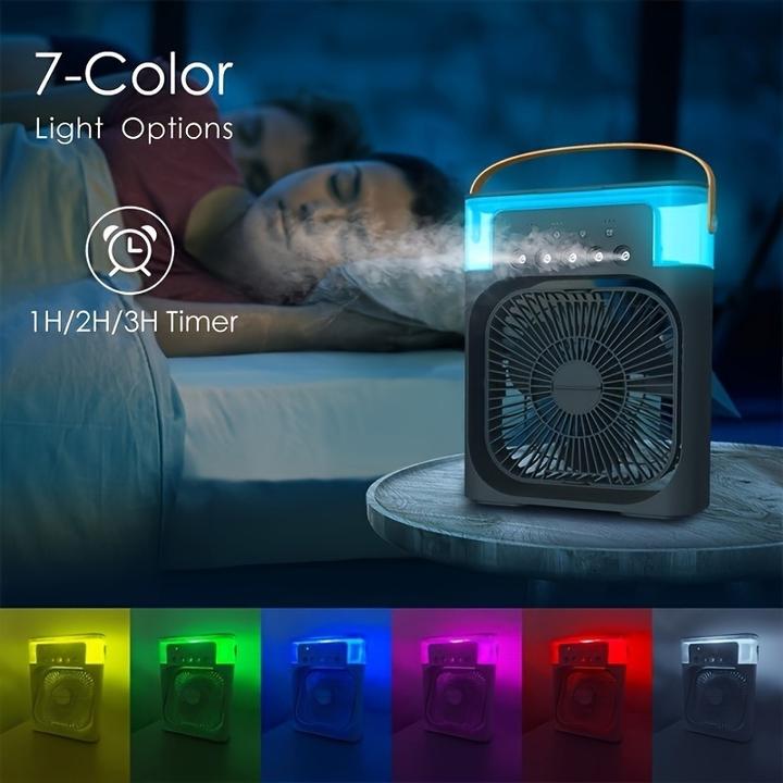 Produktbild PhoneLook USB Ventilator mit Nebelfunktion, multifunktional, 6 einstellbare Sprühmodi und Aromadiffusor