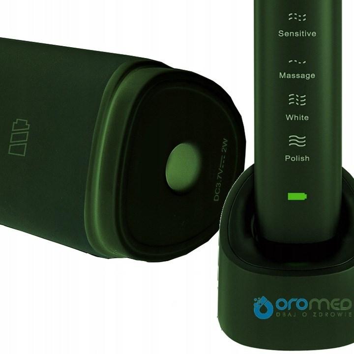 Actual product image Oromed BRUSH GREEN electric toothbrush Adult Sonic toothbrush (Sonic toothbrush)