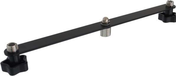 Produktbild K&M 210-9 Mikrofonstativ mit Stereo-Schiene