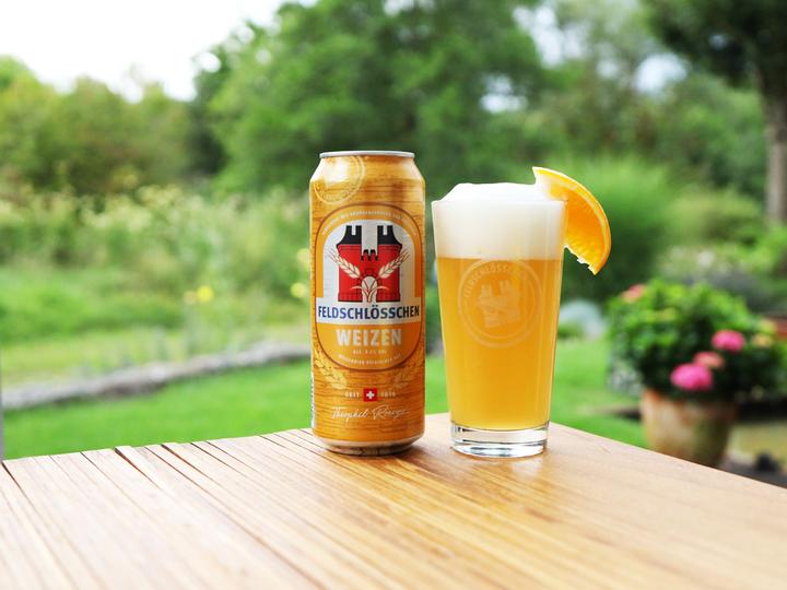 Actual product image Feldschlösschen Weizen Wheat Beer (4 x 50 cl)