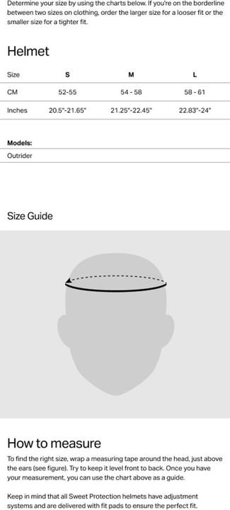 Actual product image Sweet Protection Outrider MIPS bike helmet (58 - 61 cm)