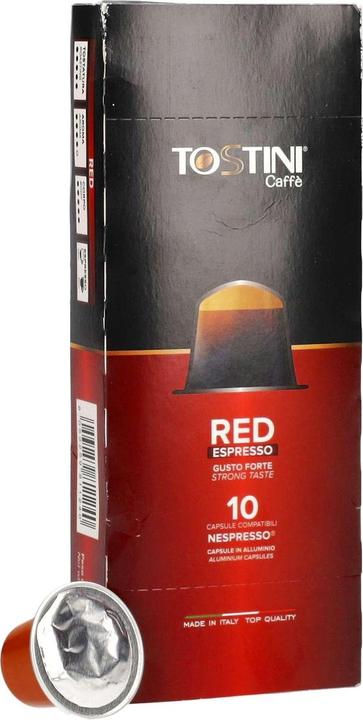 Immagine prodotto Tostini Capsule Nespresso Gusto Forte rosse Espresso