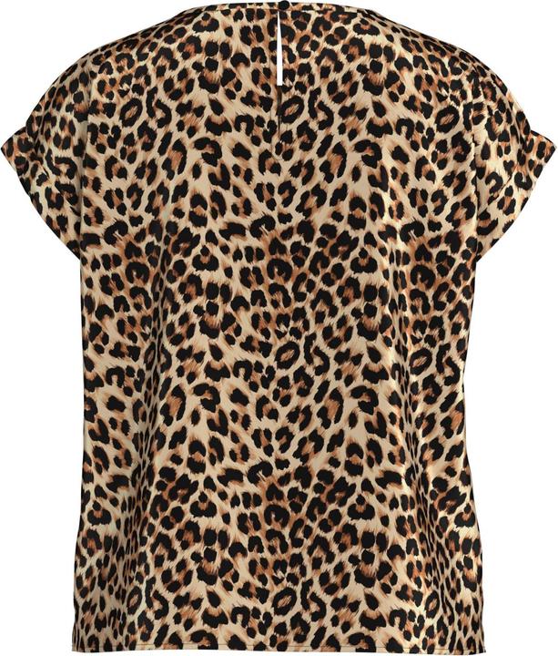 Actual product image Vila Round neck top with short sleeves (38)