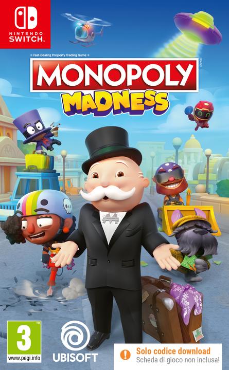 Image du produit Ubisoft Monopoly Madness (Code in Box) (Switch, Switch Lite, Switch OLED, Multilingue)