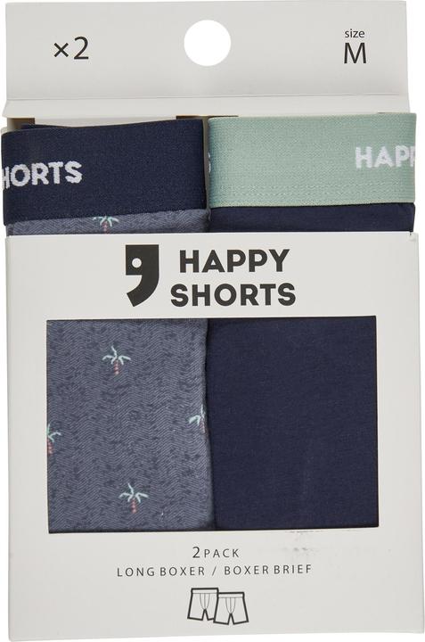 Immagine prodotto Happy shorts Langer Boxer Jersey Boxer Briefs (XL, Confezione da 2)