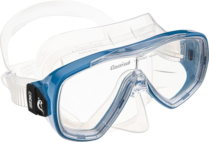 Transparent / Bleu