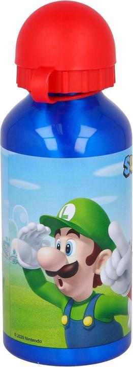 Immagine prodotto Stor Bottiglia per bere Super Mario 400 ml, Blu (0.40 l)