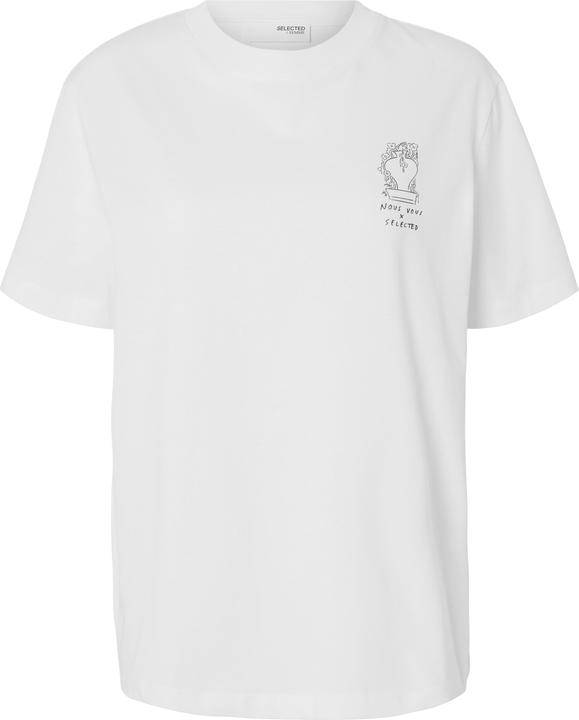 Selected Femme Relaxed Fit Print T-Shirt (M)