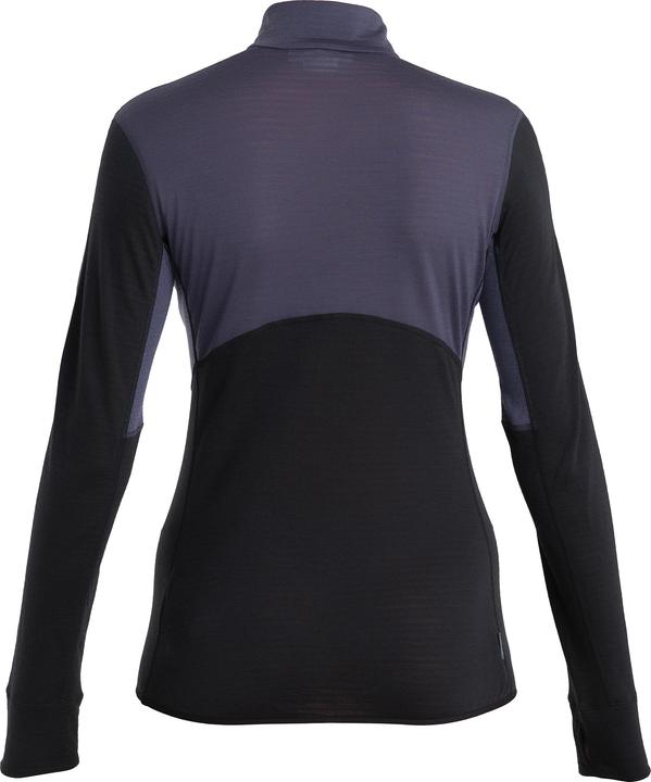 Actual product image Icebreaker Women Merino 200 Realfleece Descender LS Half Zip (S)