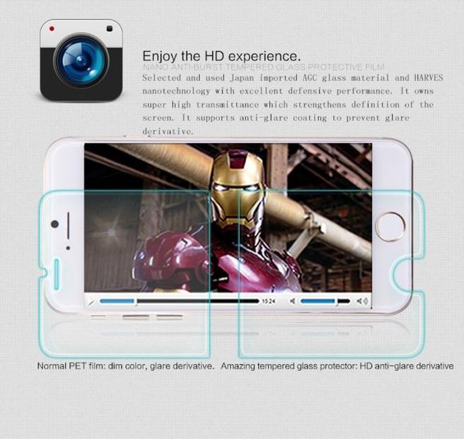 Actual product image Nillkin Amazing H (1 Piece, Apple iPhone 6, Apple iPhone 6s)