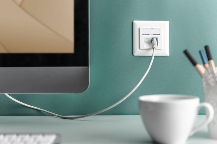 Actual product image Digitus EA network socket