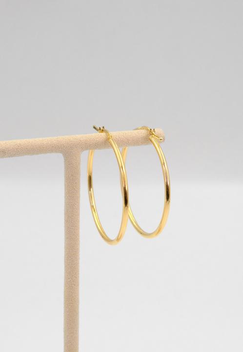 Produktbild Muau Creolen (750/18 K Gold)