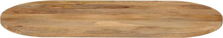 Productafbeelding VidaXL Tafelblad massief houten blad 80x40x3,8cm ovaal massief hout mango