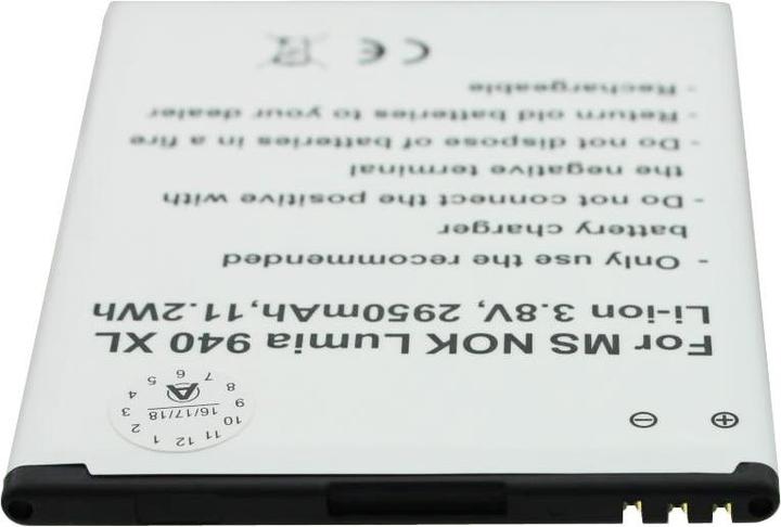 Actual product image Microsoft Battery Lumia 940 XL Battery BV-T4D, Nokia Lumia 940XL