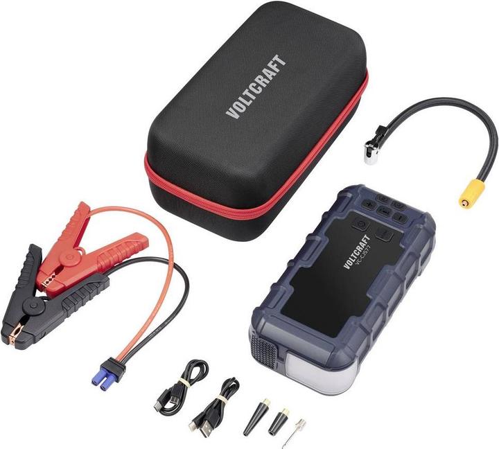 Productafbeelding Voltcraft Schnellstartsystem VC-CJS77 VC-16533725 Starthilfestrom (12 V)=600 A (1200 A, 16000 mAh)