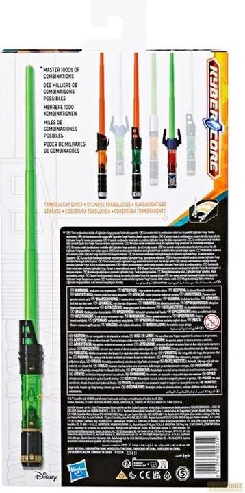Actual product image Hasbro Luke Skywalker Lightsaber Kyber Core Entry Level
