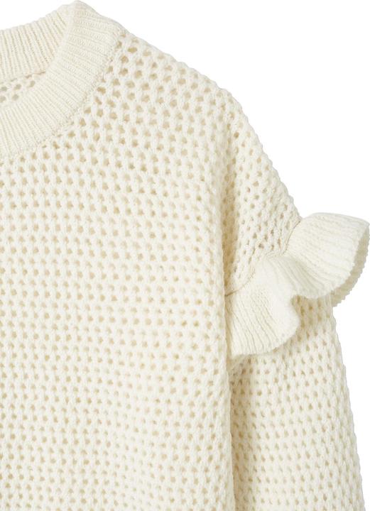 Actual product image Vertbaudet Girls' jumper with flounces (110)