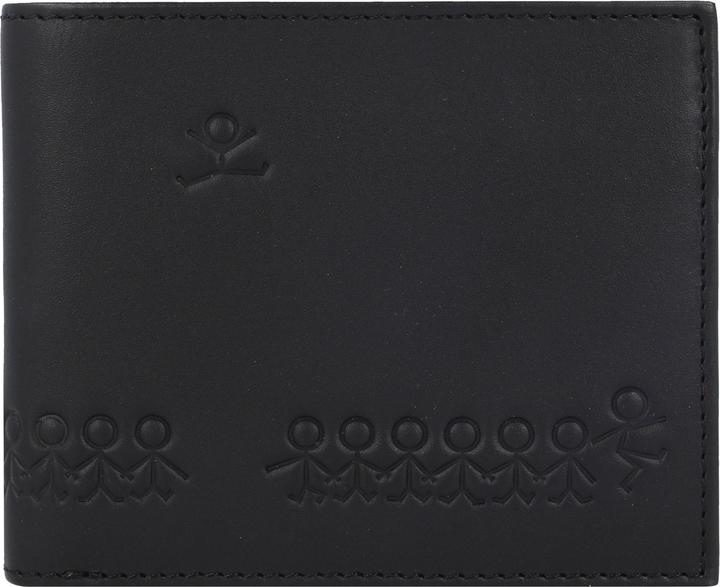 Oxmox Leather Geldbörse RFID Schutz Leder 12 cm