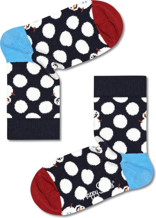 Actual product image Happy Socks Kids Big Dot Snowman (Single pack, 28 - 31)