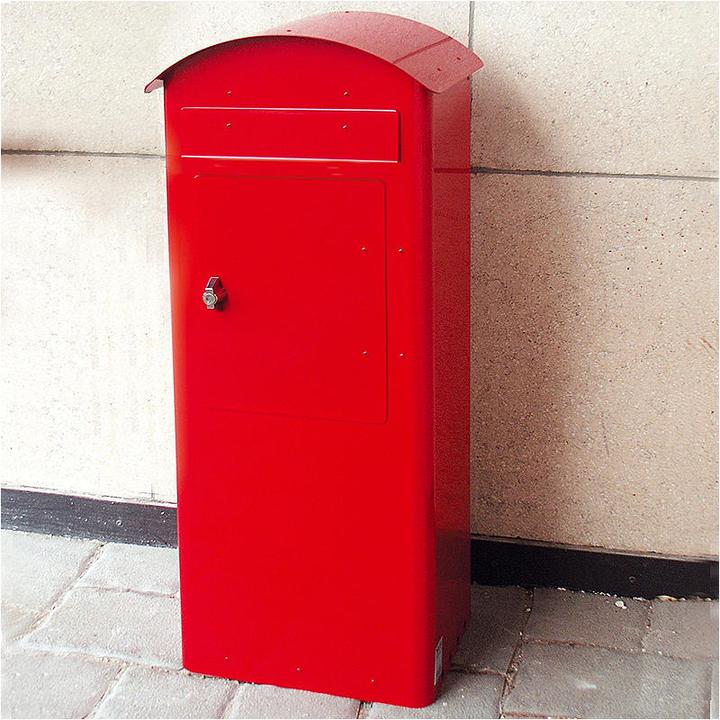 Produktbild SafePost 70-5 Combi Briefkasten rot