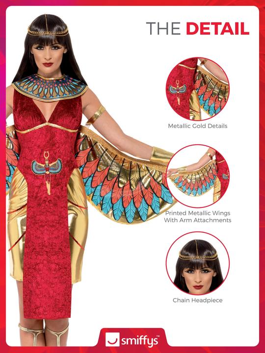 Actual product image Smiffys Egyptian Goddess Costume (L)