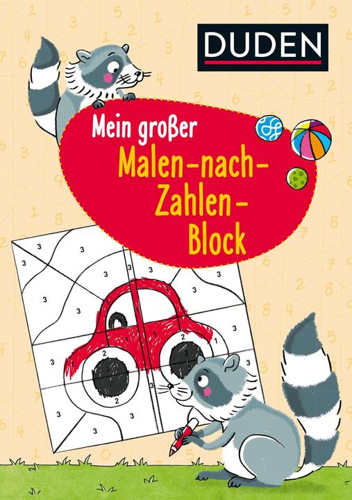 Produktbild Mein grosser Malen-nach-Zahlen-Block (Deutsch, Christina Braun, Isabel Grosse Holtforth, 2017)