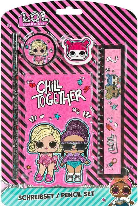 Immagine prodotto Undercover Set da scrittura 5 pezzi LOL Surprise (Pink, 5 x)