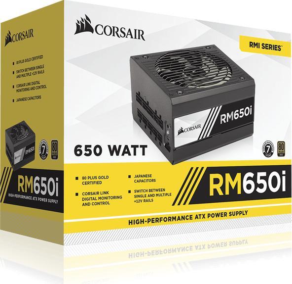 Actual product image Corsair RM650i (650 W)
