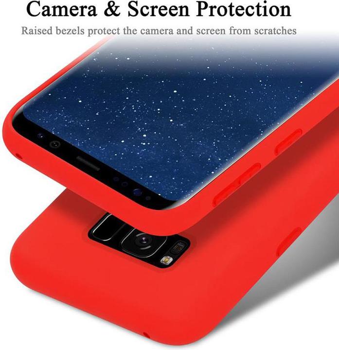 Image du produit Cadorabo TPU Liquid Silicone Case Cover (Samsung Galaxy S8+)