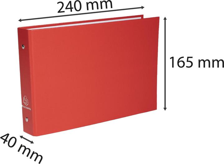 Produktbild Exacompta Ringbücher (A5, 40 mm, 90 Stück)