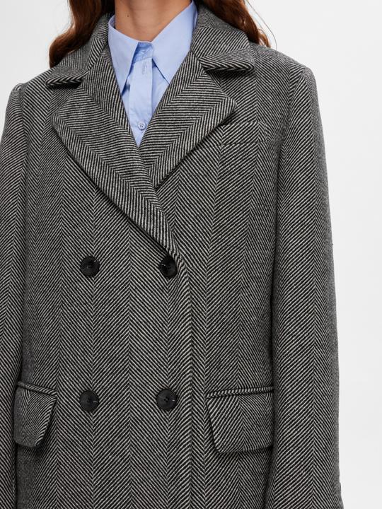 Image du produit Selected Femme Manteau en laine à double boutonnage (38)
