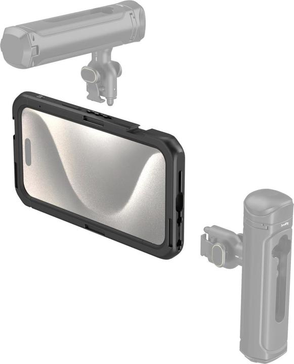 Actual product image SmallRig Mobile Video Cage for iPhone 15 Pro Max (Cage)