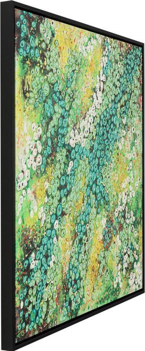 Actual product image Kare Design Gerahmtes Bild Top View Grün 100x100cm (100 x 100 cm)