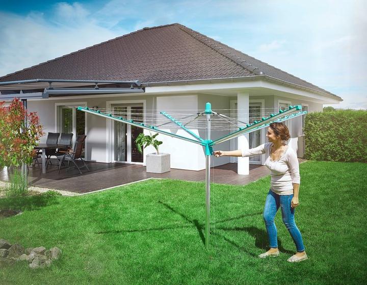 Actual product image Leifheit Linomatic 400 Easy 40 m rotary dryer (40 m)