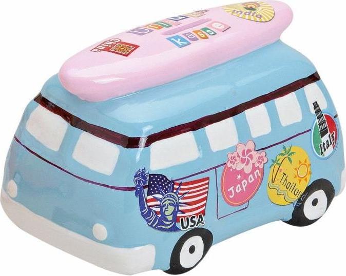 Produktbild Roost Sparkasse Auto Urlaub 10012684 farbig 16x11x11cm (16 x 11 x 11 cm)