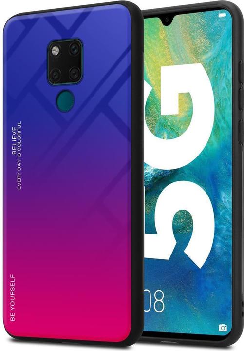 Produktbild Cadorabo TPU 2 Farben Glas Cover (Huawei Mate 20)
