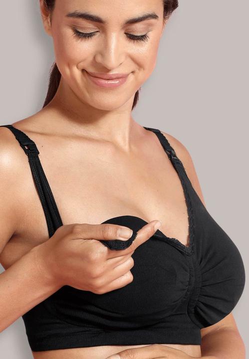 Actual product image Carriwell Seamless padded GelWire nursing bra (M)