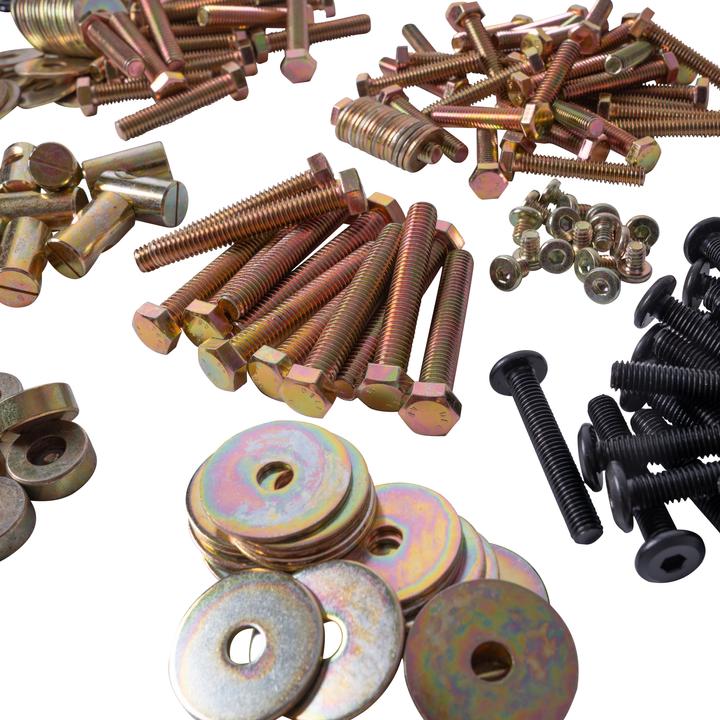 Actual product image Stradivari Screw set for pool table Nero