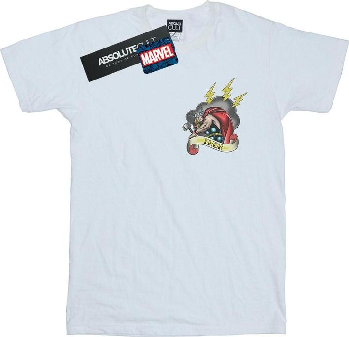 Thor Tattoo Breast Print TShirt (3XL)