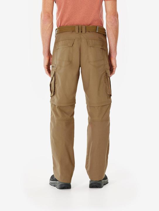 Immagine prodotto Forclaz Zip-Off-Hose Cargohose Herren Trekking Backpacking - Travel 500 braun (46)