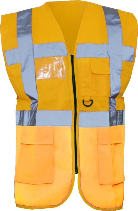 Actual product image Yoko HiVis Premium Executive waistcoat (pack of 2) (5XL)