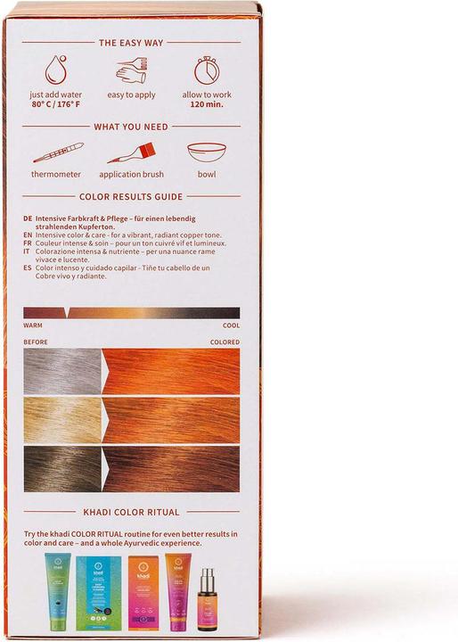 Produktbild Khadi Pflanzenhaarfarbe (Kupfer)