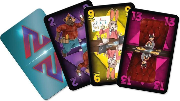 Produktbild HG010 - Animal Poker, Kartenspiel, für 3-5 Spieler, ab 10 Jahren (DE-Ausgabe) (Deutsch)